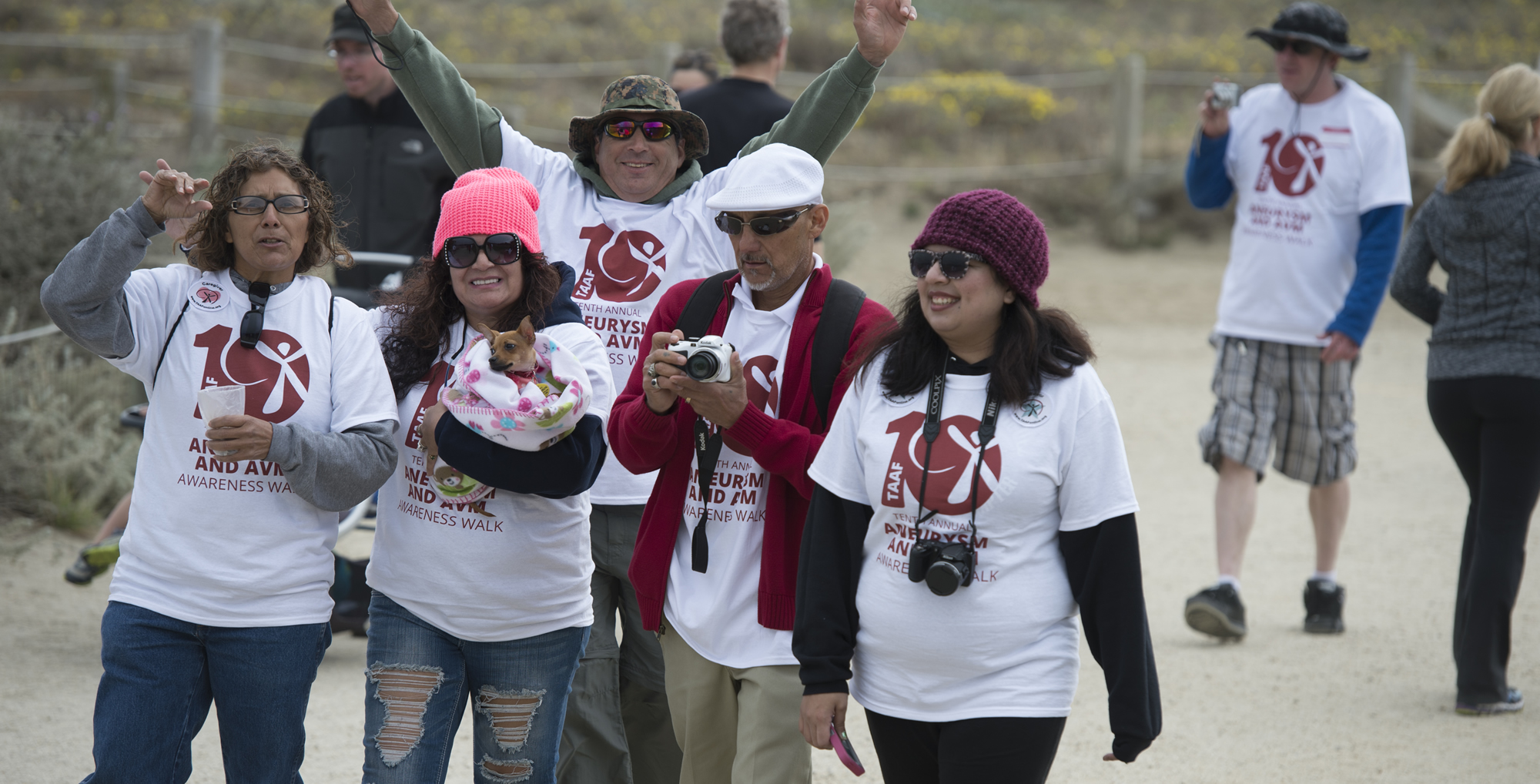 Join hundreds of patients, survivors, and caregivers in San Francisco and walk to raise awareness and funds to support aneurysm and AVM research.