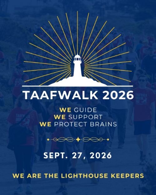 TAAFWalk 2026 Registration Is Now Open: We Are the Lighthouse Keepers